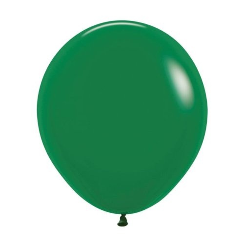 46cm Fashion Forest Green Sempertex Latex Balloons #30222585 - Pack of 25 TEMPORARILY UNAVAILABLE