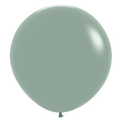 60cm Pastel Dusk Green Sempertex Latex Balloons #30222699 - Pack of 3