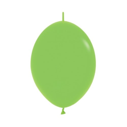 30cm Fashion Lime Link-O-Loons Latex Balloons #30223112- Pack of 50 