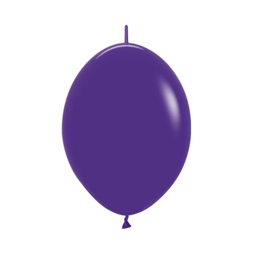30cm Fashion Violet Link-O-Loons Latex Balloons #30223117 - Pack of 50