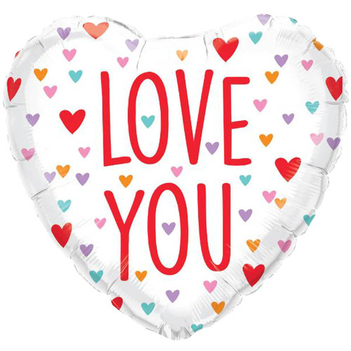 45cm Heart Love You Little Heart Foil Balloon #31954 - Each (Pkgd.)