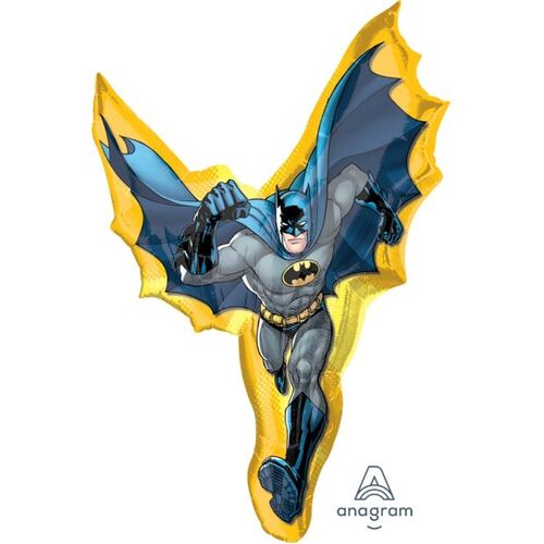 99cm Licensed SuperShape Batman Action Foil Balloon #4017753 - Each (Pkgd.) TEMPORARILY UNAVAILABLE