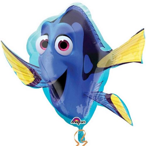 76cm Licensed SuperShape Finding Dory Foil Balloon #4032308 - Each (Pkgd.)
