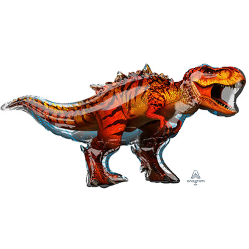 114cm Licensed SuperShape Jurassic World T-Rex Foil Balloon #4036338 - Each (Pkgd.)