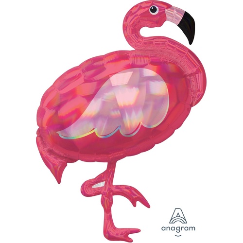 83cm SuperShape Flamingo Pink Foil Balloon #4039378 - Each (pkgd.)