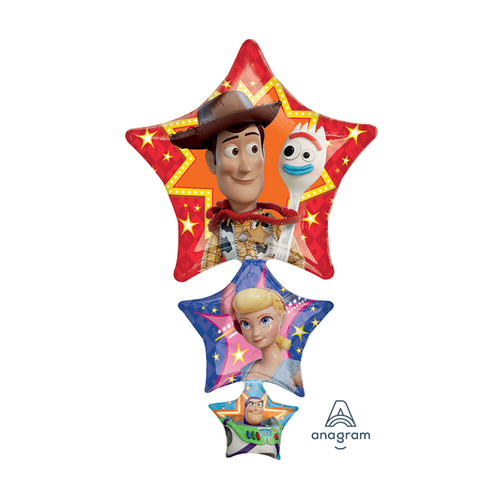 106cm Licensed SuperShape Toy Story 4 Foil Balloon #4039514 - Each (Pkgd.)