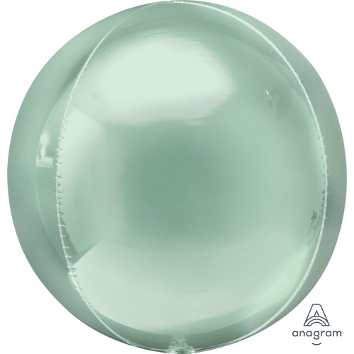 Orbz Pastel Mint Green Foil Balloon 40cm #4040306 - Each TEMPORARILY UNAVAILABLE