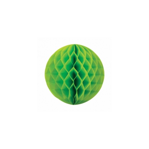 Paper Party Honeycomb Ball Lime Green 25cm #405209LG - Each (Pkgd.) TEMPORARILY UNAVAILABLE