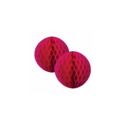 Paper Party Honeycomb Ball Magenta 15cm #405212M - 2Pk (Pkgd.) TEMPORAILY UNAVAILABLE