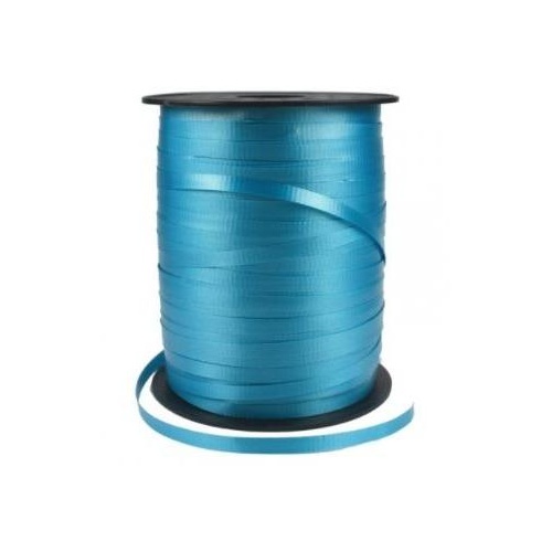 Ribbon Curling Teal (Crimped) 500Y long x 5mm wide QX #405400CTP - Each 