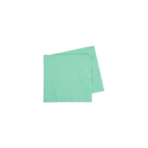 Lunch Napkin Mint Green 330mm #406072MTP - 20Pk (Pkgd.) 