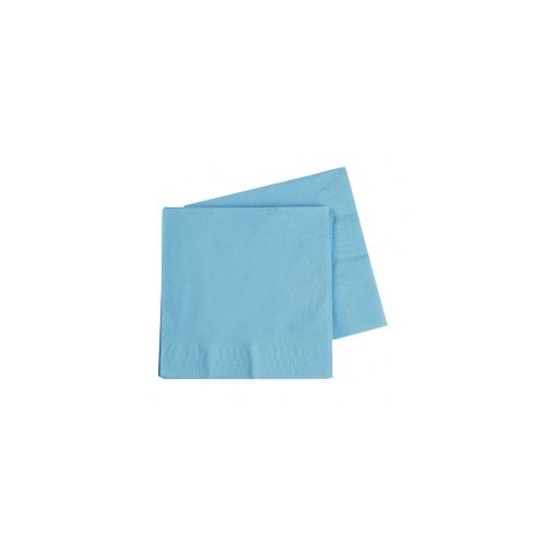 Lunch Napkin Pastel Blue 330mm #406072PBP - 20Pk (Pkgd.) 