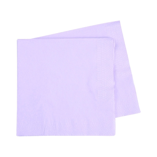 Lunch Napkin Pastel Lilac 330mm #406072PLIP - 20Pk (Pkgd.) 