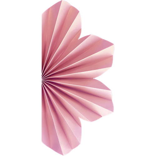 Paper Party Paper Daisy Pastel Pink 20cm #5220CPP - 2pk