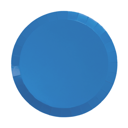 Paper Party Paper Round Dinner Plate 9" Sky Blue #6180SBP- 20pk