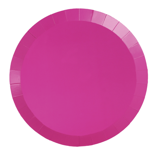 Paper Party Paper Round Banquet Plate 10.5" Flamingo #6190FMP - 20pk