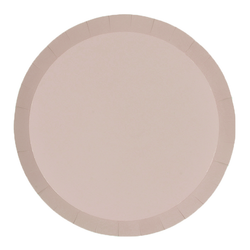 Paper Party Paper Round Banquet Plate 10.5" White Sand #6190WSP - 20pk