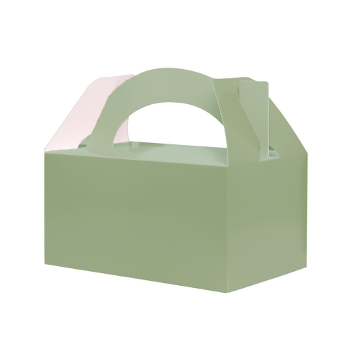 Paper Party Lunch Box Eucalyptus #6230EUP - 5Pk