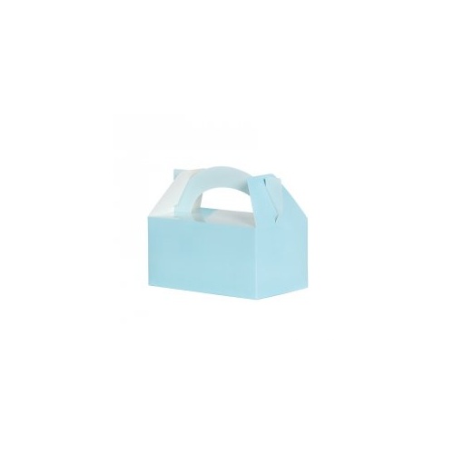 Paper Party Lunch Box Pastel Blue #6230PBP - 5Pk TEMPORARILY UNAVAILABLE