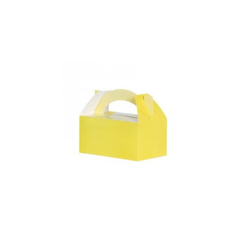 Paper Party Lunch Box Pastel Yellow #6230PYP - 5Pk 