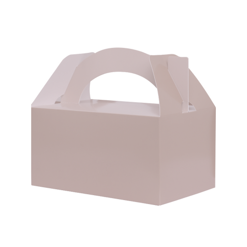 Paper Party Lunch Box White Sand #6230WSP - 5Pk