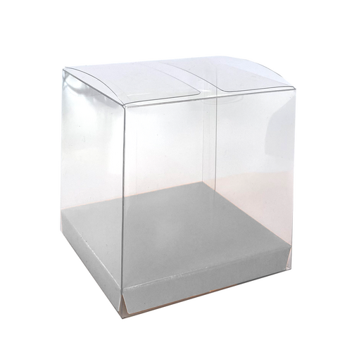 Paper Party Clear Favour Box Cool Grey #6250CGP - 10pk