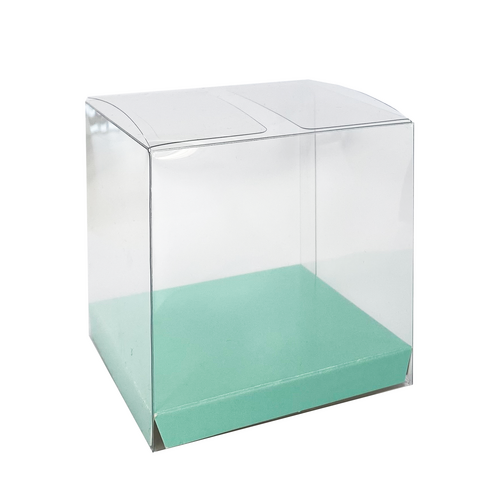 Paper Party Clear Favour Box Mint Green #6250MTP - 10pk