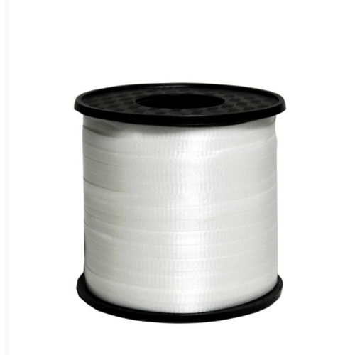 Ribbon Curling White 460 metres long #205117