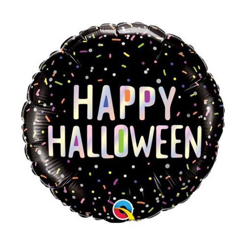 45cm Halloween Sprinkles Foil Balloon #89762 - Each (Pkgd.)