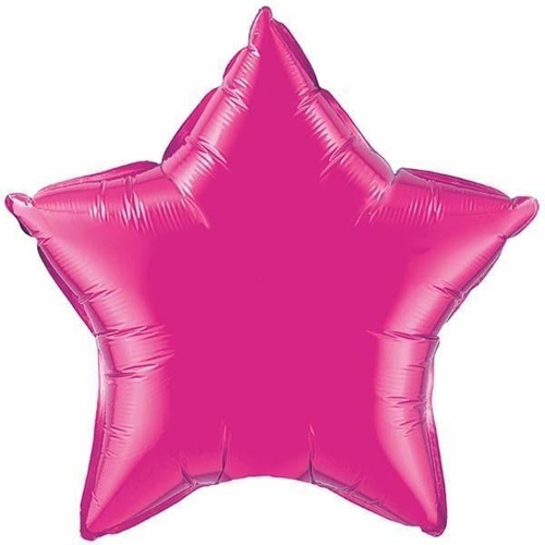 50cm Star Foil Magenta Plain Foil #99337 - Each (Unpkgd.) 