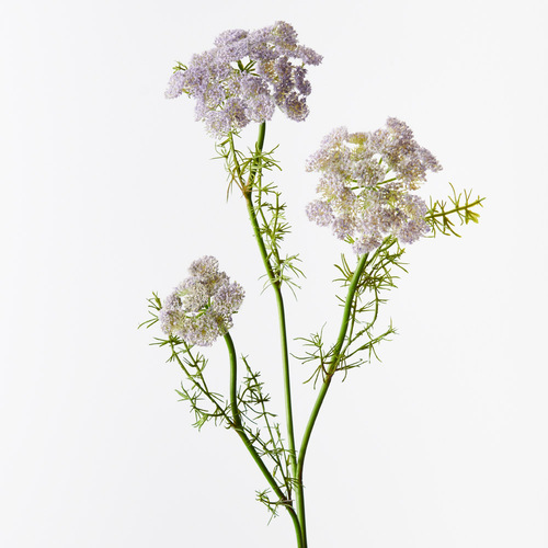 Queen Annes Lace Spray Lavender 73cml #FI10410LV - Each (Upkgd.)