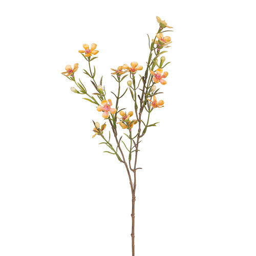 Wax Flower Yellow 52cml #FI6683YE - Each (Upkgd.) 