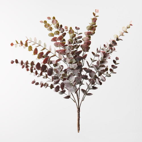 Eucalyptus Bush Burgundy Green 56cml #FI9803BG - Each