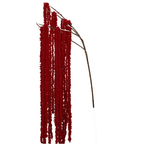 Red Amaranthus Spray 68cm -#FL-AMARAN-RED