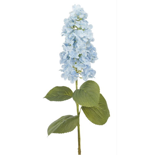 Blue Real Touch Candlelight Hydrangea -#FL-CANDLEHYD-BLU-RT