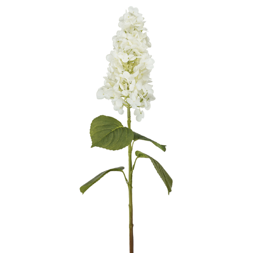 Cream Real Touch Candlelight Hydrangea -#FL-CANDLEHYD-CRM-RT