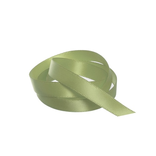 Ribbon Satin Sage Deluxe Double Faced 10mm x 25m #KC211025SA - Each