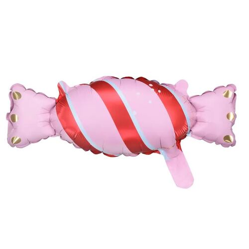 40cm Shape Foil Balloon Pink Candy Lollie #PD26169 - Pack of 5 (Pkgd.)