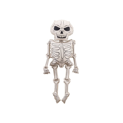 129cm Shape Skeleton Foil Balloon #PDFB303 - Each (Pkgd.)