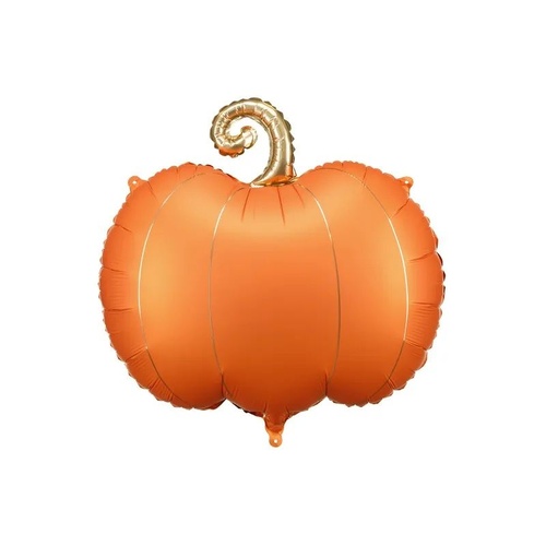 62cm Shape Pumpkin Orange Foil Balloon #PDFB306 - Each (Pkgd.)
