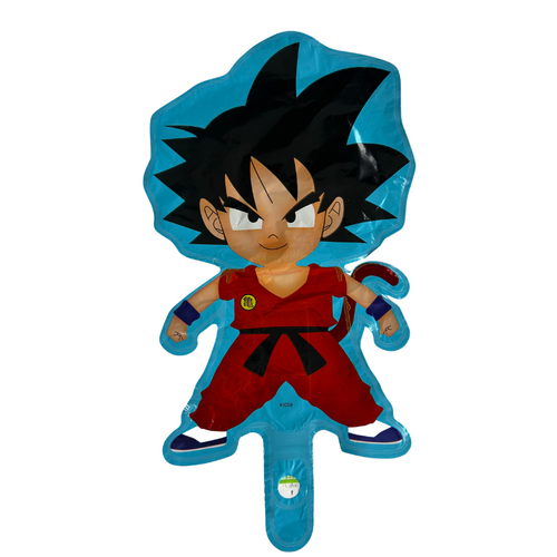 22cm Anime Boy Blue Foil Balloon  #SF-ANIME-BLU-22 - Each (Inflated, supplied air-filled on stick)