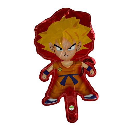 22cm Anime Boy Red Foil Balloon  #SF-ANIME-RED-22 - Each (Inflated, supplied air-filled on stick)