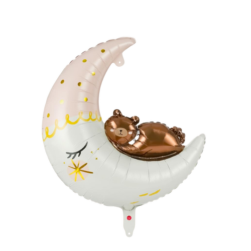 Baby Moon Foil Balloon Helium/Airfilled 86cm - #SF-BABYMOON Each(Pkgd).