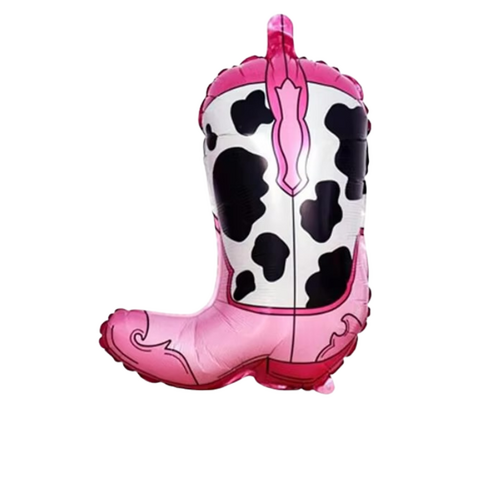 Pink Cowboy Boot Helium/Airfilled 59cm - #SF-BOOT-PNK Each (Pkgd).