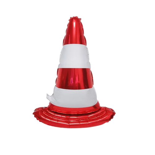 Construction Cone Helium/Airfilled 88cm - #SF-CONSTRUCT-CONE  Each (Pkgd).