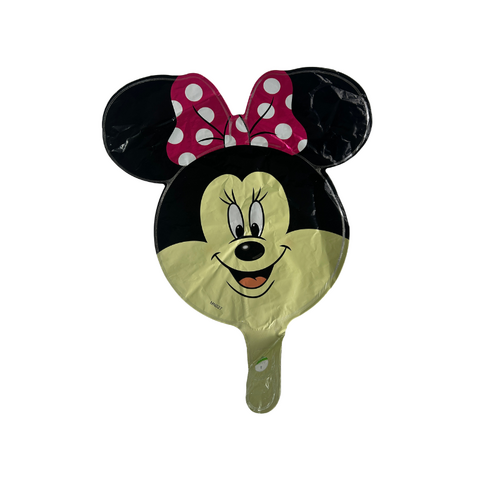 22cm Girl Mouse Foil Balloon  #SF-GIRLMOUSE-22- Each (Inflated, supplied air-filled on stick)