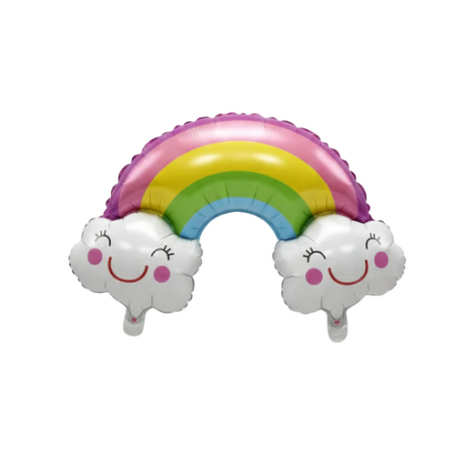 Happy Rainbow Helium/Airfilled 80cm - #SF-HAPPYRAINB Each (Pkgd).