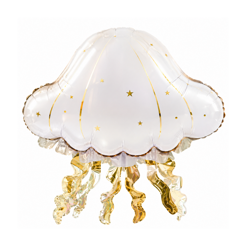 Jellyfish Foil Balloon Helium/Airfilled 59cm - #SF-JELLYFISH Each (Pkgd).