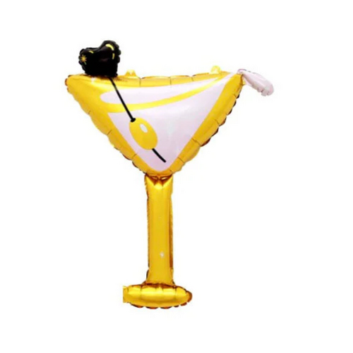  Pink Martini Glass Helium/Airfilled 80cm - #SF-MARTINI Each (Pkgd).