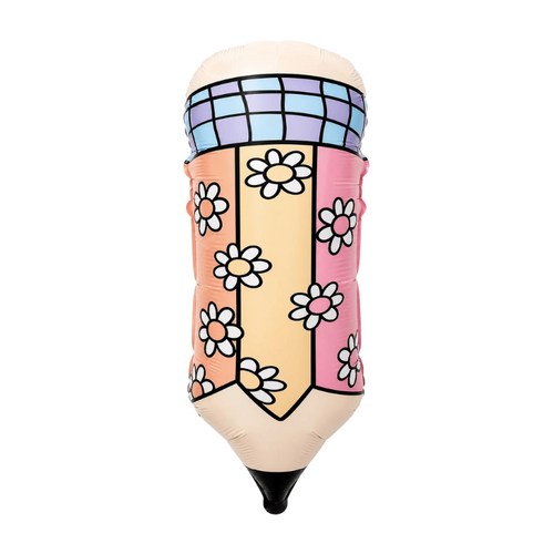 Back To School Pencil Foil Balloon 71cm - #SF-PENCIL (pkgd)